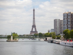 Vue du pont Mirabeau